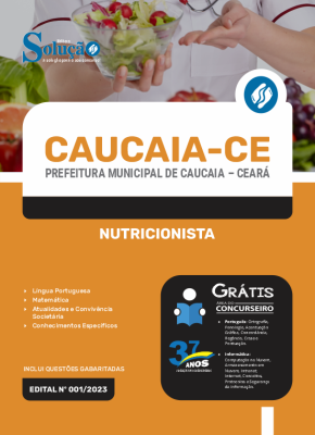 Apostila Prefeitura de Caucaia - CE - Nutricionista - Imagem 3