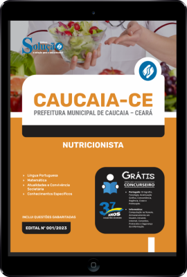 Apostila Prefeitura de Caucaia - CE em PDF - Nutricionista - Imagem 1