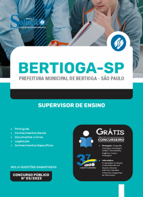 Apostila Prefeitura de Bertioga - SP - Supervisor de Ensino - Imagem 3