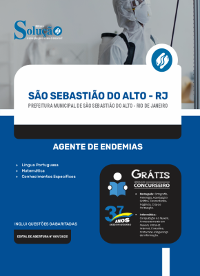 Apostila Prefeitura de São Sebastião do Alto - RJ - Agente de Endemias - Imagem 3