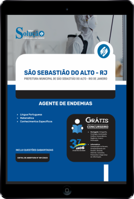 Apostila Prefeitura de São Sebastião do Alto - RJ em PDF - Agente de Endemias - Imagem 1