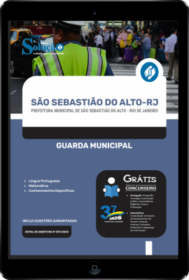 Apostila Prefeitura de São Sebastião do Alto - RJ em PDF - Guarda Municipal - Imagem 1