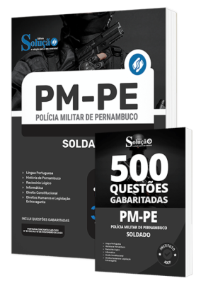 Combo Impresso PM-PE - Soldado - Imagem 1