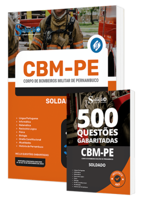 Combo Impresso CBM-PE - Soldado - Imagem 1