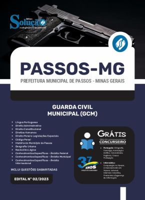 Apostila Prefeitura de Passos - MG - Guarda Civil Municipal (GCM) - Imagem 3