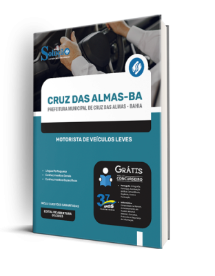 Apostila Prefeitura de Cruz das Almas - BA - Motorista de Veículos Leves - Imagem 2