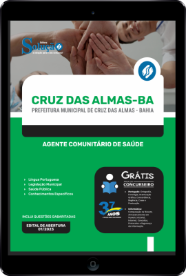 Apostila Prefeitura de Cruz das Almas - BA em PDF - Agente Comunitário de Saúde - Imagem 1