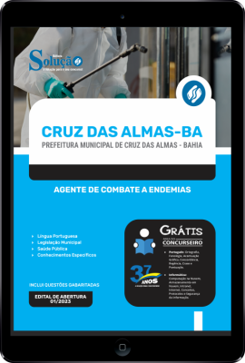 Apostila Prefeitura de Cruz das Almas - BA em PDF - Agente de Combate a Endemias - Imagem 1