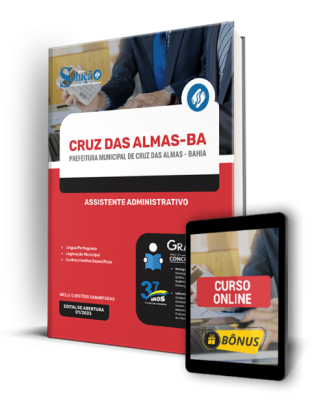 Apostila Prefeitura de Cruz das Almas - BA - Assistente Administrativo - Imagem 1