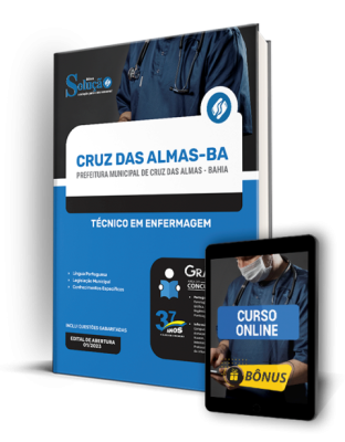 Apostila Prefeitura de Cruz das Almas - BA - Técnico em Enfermagem - Imagem 1