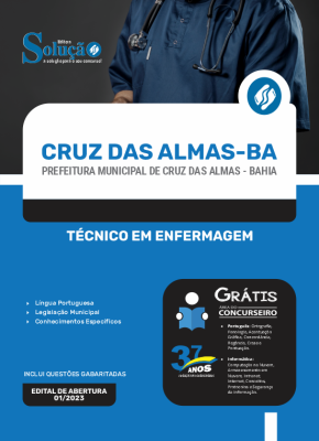 Apostila Prefeitura de Cruz das Almas - BA - Técnico em Enfermagem - Imagem 3