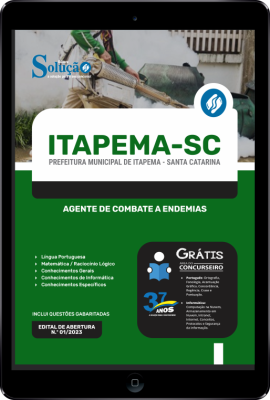 Apostila Prefeitura de Itapema - SC em PDF - Agente de Combate a Endemias - Imagem 1