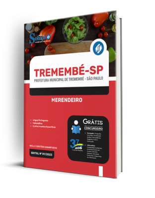 Apostila Prefeitura de Tremembé - SP - Merendeiro - Imagem 2