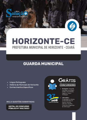 Apostila Prefeitura de Horizonte - CE - Guarda Municipal - Imagem 3