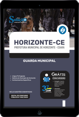 Apostila Prefeitura de Horizonte - CE em PDF - Guarda Municipal - Imagem 1