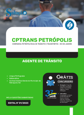 Apostila CPTrans Petrópolis - RJ - Agente de Trânsito - Imagem 3