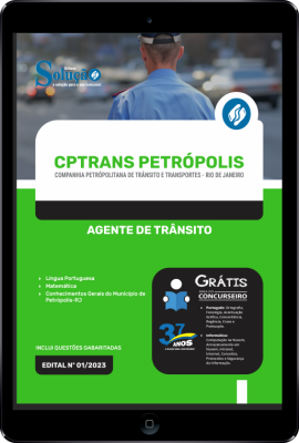 Apostila CPTrans Petrópolis - RJ em PDF - Agente de Trânsito - Imagem 1