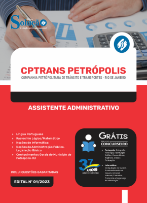 Apostila CPTrans Petrópolis - RJ - Assistente Administrativo - Imagem 3