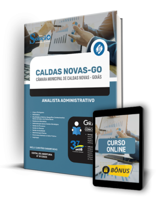 Apostila Câmara de Caldas Novas - GO - Analista Administrativo - Imagem 1