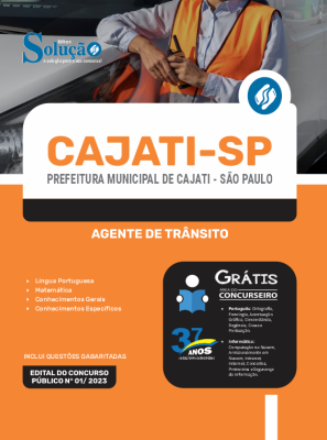 Apostila Prefeitura de Cajati - SP - Agente de Trânsito - Imagem 3