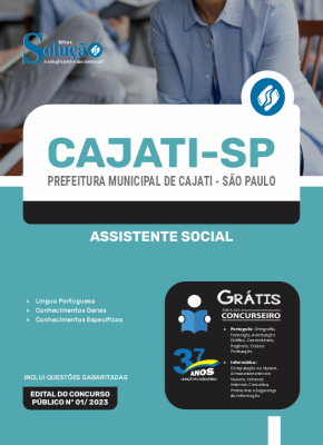 Apostila Prefeitura de Cajati - SP - Assistente Social - Imagem 3