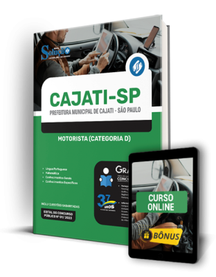 Apostila Prefeitura de Cajati - SP - Motorista (Categoria D) - Imagem 1