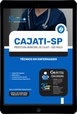 Apostila Prefeitura de Cajati - SP em PDF - Técnico em Enfermagem - Imagem 1