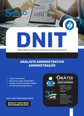 Apostila DNIT - Analista Administrativo - Administração - Imagem 3