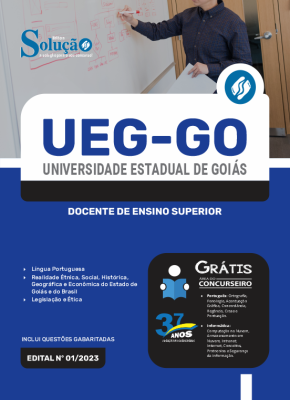 Apostila UEG-GO - Docente de Ensino Superior - Imagem 3