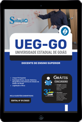 Apostila UEG-GO em PDF - Docente de Ensino Superior - Imagem 1