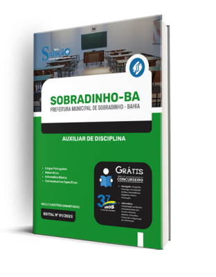 Apostila Prefeitura de Sobradinho - BA - Auxiliar de Disciplina - Imagem 2