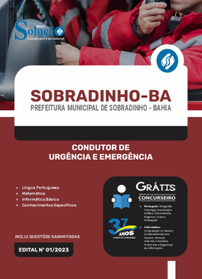 Apostila Prefeitura de Sobradinho - BA - Condutor de Urgência e Emergência - Imagem 3