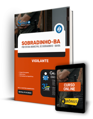 Apostila Prefeitura de Sobradinho - BA - Vigilante - Imagem 1