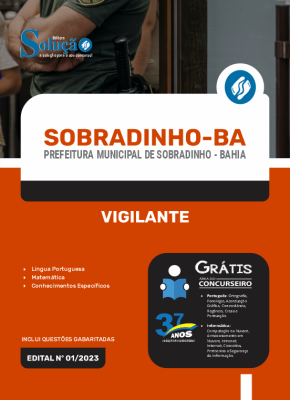 Apostila Prefeitura de Sobradinho - BA - Vigilante - Imagem 3