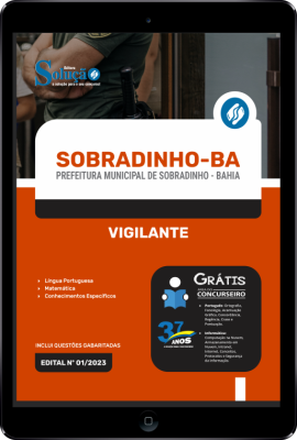 Apostila Prefeitura de Sobradinho - BA em PDF - Vigilante - Imagem 1