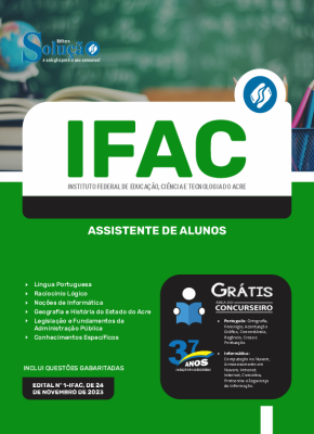 Apostila IFAC - Assistente de Alunos - Imagem 3