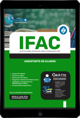 Apostila IFAC em PDF - Assistente de Alunos - Imagem 1