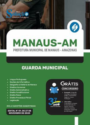 Apostila Prefeitura de Manaus - AM - Guarda Municipal - Imagem 3