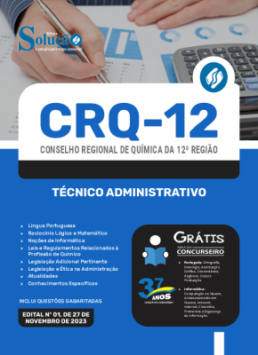 Apostila CRQ-12 - Técnico Administrativo - Imagem 3