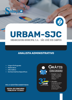 Apostila URBAM-SJC - Analista Administrativo - Imagem 3