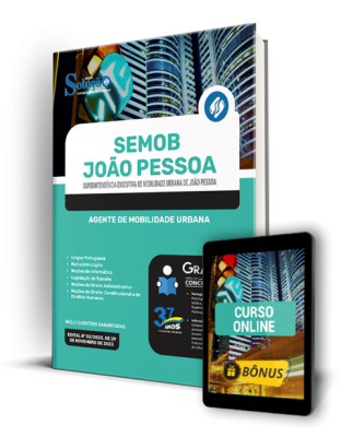 Apostila SEMOB João Pessoa - Agente de Mobilidade Urbana - Imagem 1