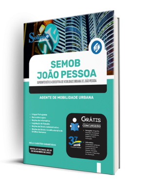 Apostila SEMOB João Pessoa - Agente de Mobilidade Urbana - Imagem 2