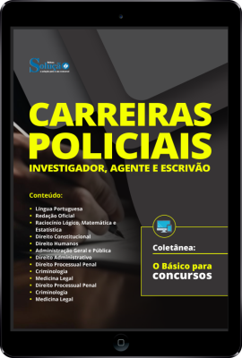 Apostila O Básico para Concursos em PDF - Carreiras Policiais - Investigador, Agente e Escrivão - Imagem 1