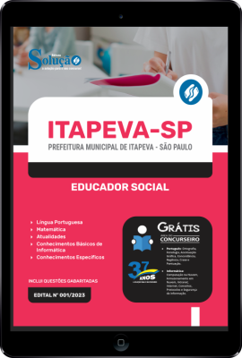 Apostila Prefeitura de Itapeva - SP em PDF - Educador Social - Imagem 1