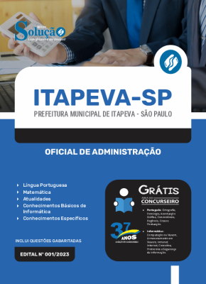 Apostila Prefeitura de Itapeva - SP - Oficial de Administração - Imagem 3