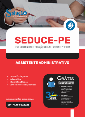 Apostila SEDUCE-PE - Assistente Administrativo - Imagem 3