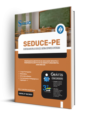 Apostila SEDUCE-PE - Professor Substituto de Educação Infantil e Professor Substituto do Ensino Fundamental - Anos Iniciais - Imagem 2