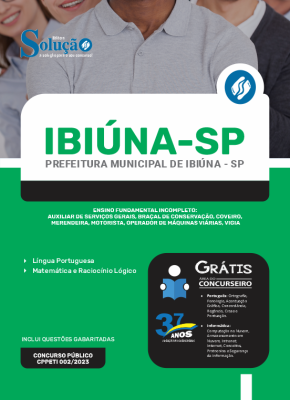 Apostila Prefeitura de Ibiúna - SP - Ensino Fundamental Incompleto - Imagem 3