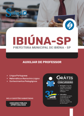 Apostila Prefeitura de Ibiúna - SP - Auxiliar de Professor - Imagem 3