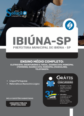 Apostila Prefeitura de Ibiúna - SP - Ensino Médio Completo - Imagem 3